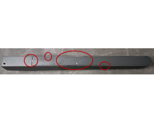 SaleAQM8005B Душ. сист. с терм. для душ. каб. + аэр., Ø225/130 мм, 1/3 режима, высота 1140 мм, Черны SaleAQM8005B_1205