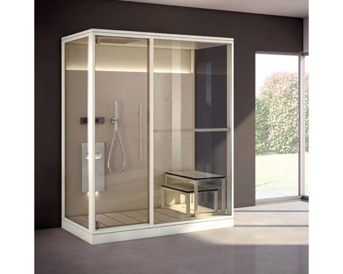 Effegibi Logica H Filo Сауна 214x250х217см, угловая DX, цвет: Soft Sand. LO 31 01 0007 Effegibi Logica H Filo Сауна 214x250х217см, угловая DX, цвет: Soft Sand. LO 31 01 0007