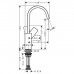 Hansgrohe Vivenis Смеситель для раковины 210, на 1 отв., с поворотным изливом, цвет: хром . 75032000