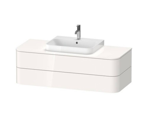 Duravit Happy D.2 Plus Тумба подвесная 130x55х40.8см, с раковиной и 2 ящиками, цвет: белый глянцевый. 2360600000, HP031KM2222, HP497202222 Duravit Happy D.2 Plus Тумба подвесная 130x55х40.8см, с раковиной и 2 ящиками, цвет: белый глянцевый. 2360600000, HP031KM2222, HP497202222