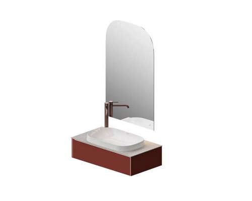 Kerama Marazzi Magica Тумба подвесная, 88.4х48.5х22см., 1 ящик, цвет: венецианский красный матовый. MA.90.1\VR.M Kerama Marazzi Magica Тумба подвесная, 88.4х48.5х22см., 1 ящик, цвет: венецианский красный матовый. MA.90.1\VR.M