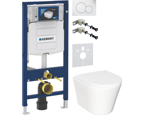 Комплект Унитаз подвесной Ceramicanova Forma CN3011 с микролифтом + Крепления Geberit Duofix 111.815.00.1 к стене + Шумоизоляция 156.050.00.1 + Инсталляция UP 320 111.300.00.5 + Кнопка Sigma 01 115.770.11.5 белая Комплект Унитаз подвесной Ceramicanova Forma CN3011 с микролифтом + Крепления Geberit Duofix 111.815.00.1 к стене + Шумоизоляция 156.050.00.1 + Инсталляция UP 320 111.300.00.5 + Кнопка Sigma 01 115.770.11.5 белая