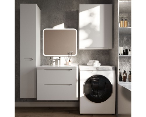 Мебель для ванной комнаты Style Line Марелла 70 подвесная, белая матовая