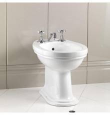 DevonDevon Rose, Биде напольное 53х35см, с 1 отв под смеситель, цвет: белый. IBBID1FROSE