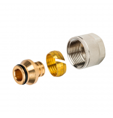 Фитинги компрессионные STOUT для труб PEX 20х2,8х3/4 SFC-0020-002028