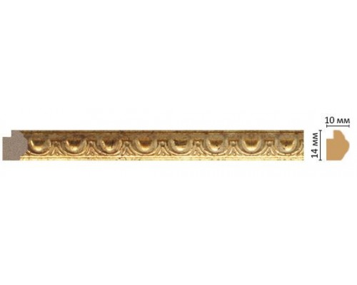 Багет DECOMASTER 159D-552 (14*10*2400мм) Багет DECOMASTER 159D-552 (14*10*2400мм)