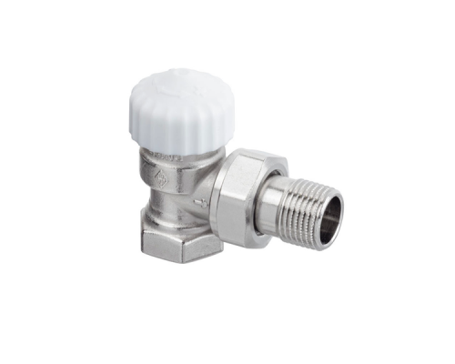 Термостатический клапан Heimeier Calypso Exact, DN15(1/2 ), с преднастройкой, угловой, латунь 3451-02.000