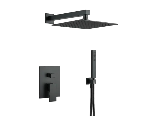 AQM8410GM Savona Набор для комплектации душа со смесителем, цвет металл AQM8410GM