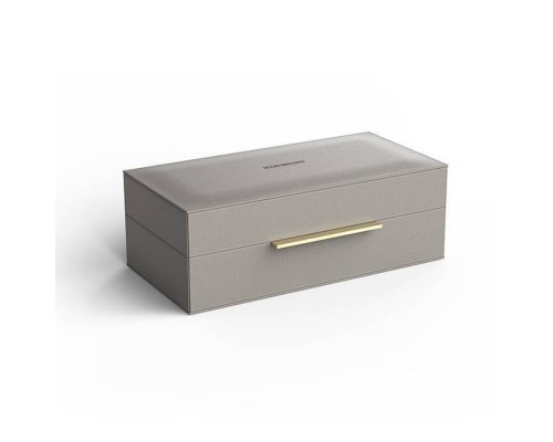 Decor Walther Brownie BOX S Коробка универсальная 27х14х9.5см., искусственная кожа, цвет: темно-серый. 0939749