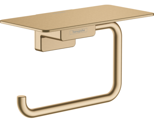 HG 41 772 140 AddStoris Держатель туалетной бумаги с полкой 150х80 мм, металл 41772140