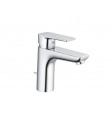 Kludi 40 290 0575 PureStyle Смеситель для раковины 100 мм, со сливным гарнитуром, 7 л/мин 402900575