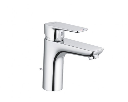 Kludi 40 290 0575 PureStyle Смеситель для раковины 100 мм, со сливным гарнитуром, 7 л/мин 402900575