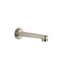 Gessi Venti20 Излив для ванны 20.9см., настенный, цвет: Finox Brushed Nickel. 65103#149