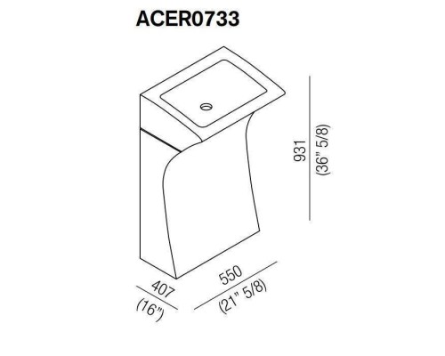 Agape Lito Раковина 55х40х93 см, без отв., мрамор Carrara, цвет: белый. ACER0733 *0 Agape Lito Раковина 55х40х93 см, без отв., мрамор Carrara, цвет: белый. ACER0733 *0