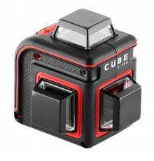 Уровень лазерный ADA CUBE 3-360 Basic Edition+Штатив-штанга SILVER PLUS в комплекте с треногой
