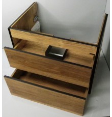 SaleAQFRG0107DB Fargo Тумба под умывальник подвесная, 710х610х460 мм, 2 ящика, дуб балтийский SaleFRG0107DB_1030