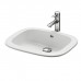 TOTO Public Раковина 53x45x17.7 см, без отв., полувстраеваемая, CeFiONtect, цвет: белый. LW763Y#XW