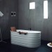 Agape Vieques Ванна отдельностоящая 150x72.6x67.5 см, цвет: белый. AVAS0912ZZ