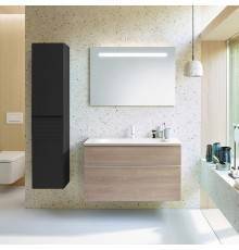 Burgbad Fiumo Комплект подвесной мебели 102х49х61см, с раковиной на 1 отв., ручки белые матовые, цвет: Eiche Dekor Cashmere. SFXN102F3959FOT45G0223C0001*1