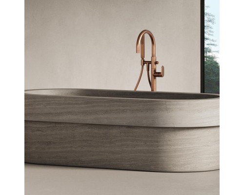 Dea Design Marble Verona Ванна 184х85х54см., отдельностоящая, мрамор, цвет: Stone Silk. DD1561 1840 SS Dea Design Marble Verona Ванна 184х85х54см., отдельностоящая, мрамор, цвет: Stone Silk. DD1561 1840 SS