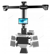 Стенд сход-развал 3D для ям и подъемников, серый NORDBERG C802 (7015)