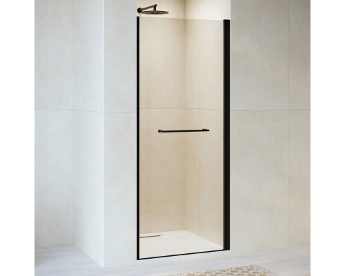 Душевая дверь в нишу RGW Passage PA-103-B 80 см, профиль черный, стекло прозрачное