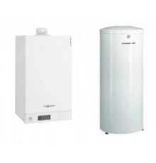 Пакетное предложение Котёл конденсационный настенный Viessmann Vitodens 100-W 35 кВТ+ Водонагреватель Viessmann Vitocell 100-W 100 л. B1HC622