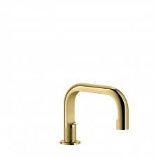 Gessi Inciso Излив для ванный, отдельностоящий, H: 14.5см. цвет: золото. 58091#246