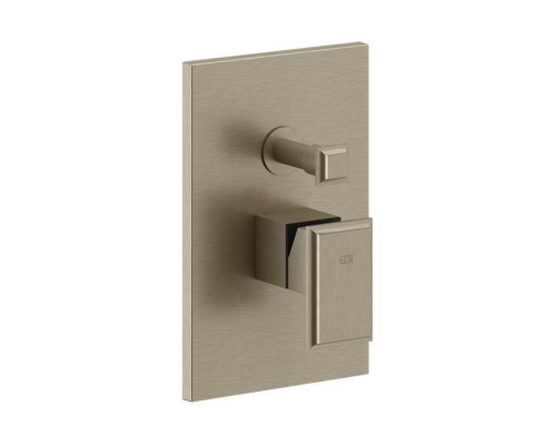 Gessi Eleganza Встраиваемый однорычажный смеситель с автоматическим переключателем ванна/душ, внешняя часть, цвет: Finox. 46079#149