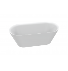 AQM3501MW Ванна акриловая отдельностоящая, 1676х750х600мм, цвет белый матовый AQM3501MW