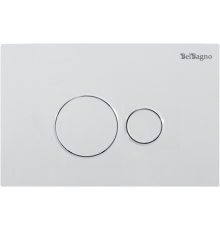 Кнопка смыва BelBagno BB082BL белая