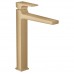 Hansgrohe Metropol Смеситель для раковины, на 1 отв, с донным клапаном, излив: 20.4см, цвет: шлифованная бронза. 32512140