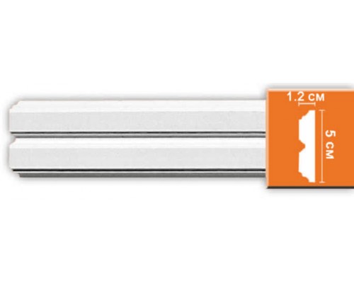 Молдинг гладкий DECOMASTER 97624 (50*12*2400мм) Молдинг гладкий DECOMASTER 97624 (50*12*2400мм)