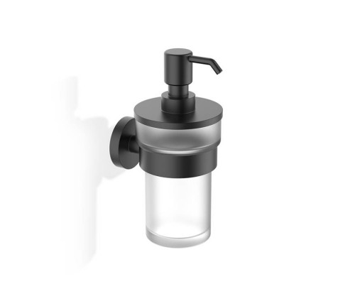Decor Walther Basic WSP Дозатор для мыла, подвесной, цвет: черный матовый. 0530860 Decor Walther Basic WSP Дозатор для мыла, подвесной, цвет: черный матовый. 0530860