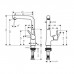Hansgrohe Talis S, Смеситель для раковины, с донным клапаном, Цвет: хром. 72105000