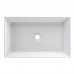 Alice Spy Rectangular Раковина 60x38х12см., накладная, без отв., цвет: белый матовый. 34250109