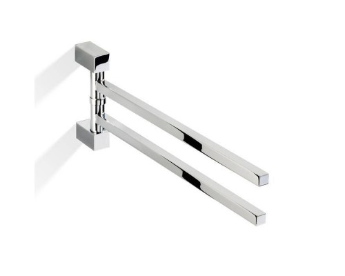 Decor Walther Corner HTH2 Полотенцедержатель поворотный 39.8см, двойной, подвесной, цвет: хром. 0560700 Decor Walther Corner HTH2 Полотенцедержатель поворотный 39.8см, двойной, подвесной, цвет: хром. 0560700