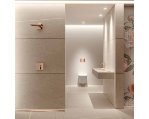 TECE Профиль для душа TECEdrainprofile, 800 мм, PVD Brushed Red Gold. 670803