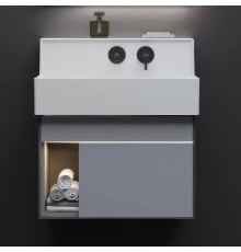 Тумба под раковину KERAMA MARAZZI Logica M 65 серая