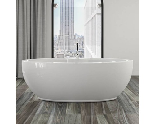 KNIEF Oval  Ванна отдельностоящая 180x95x62.5 см, без слива-перелива, цвет: белый. 0100-091-06,  0100-080-06