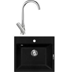 Комплект Мойка кухонная Lava Q2.LAV + Смеситель SG07 CR chrome