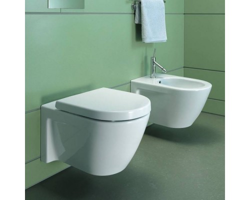 Duravit Starck 2 Унитаз подвесной 54х37см, с креплением, цвет: белый. 2534090000