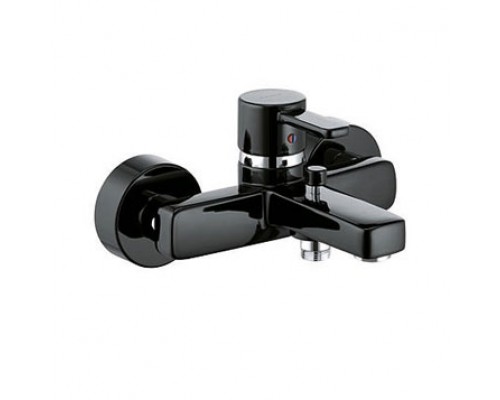 СНЯТ Kludi 38 670 8675 Zenta Смеситель для ванны (черный/хром) 386708675