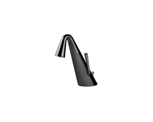 Gessi Cono Смеситель для раковины, на 1 отв., с донным клапаном, цвет: Black Metal PVD. 45002#706