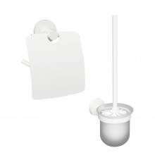 Набор Держатель Bemeta White 104112014 white + Ершик 104113014