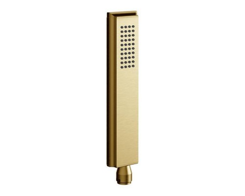 Gessi Eleganza Душевая лейка с защитой от известкового налета, цвет: шлифованное золото. 46154#087