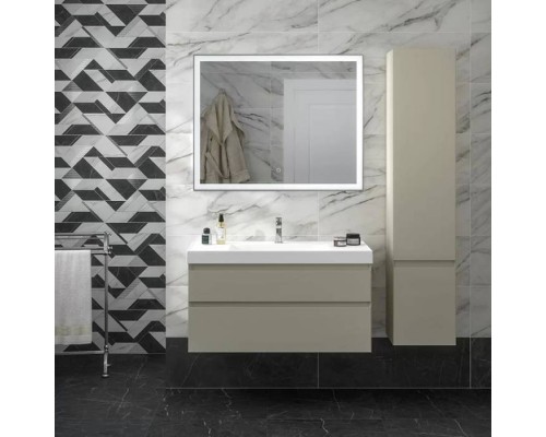 Kerama Marazzi Cubo Раковина подвесна 101х48.5см., с 1 отв., цвет: белый глянцевая. CU.wb.100