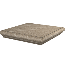 Ступени Kerama Marazzi Бореале матовые, морозостойкие 30x30 бежевые, угловые