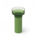 Dea Design Pedestal Basin Раковина 48х48х90см., напольная, без отв., Glasstek, прозрачная смола, цвет: Emerald R3. DD2023 480 R3
