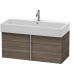 Duravit VA Тумба подвесная 98.4x43.1х44.1см., с раковиной, 1 выдв.ящик, цвет: Pine Terra. VA650805151,  2350100071